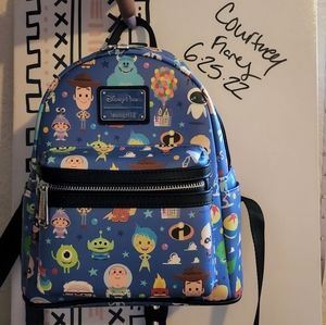 World of Pixar Loungefly Mini Backpack